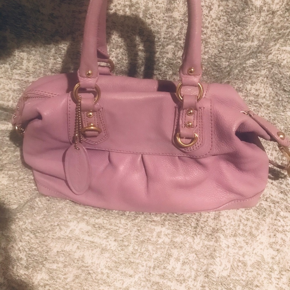 Lavender ladies purse.